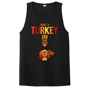 ThereS A Turkey In This Oven Pregnancy Thanksgiving PosiCharge Competitor Tank