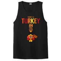 ThereS A Turkey In This Oven Pregnancy Thanksgiving PosiCharge Competitor Tank