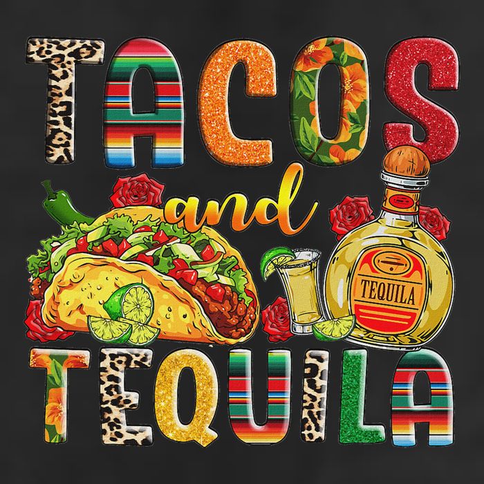 Tacos And Tequila Funny Drinking Taco Mexican Food Lover Cool Comfort Performance Bucket Hat