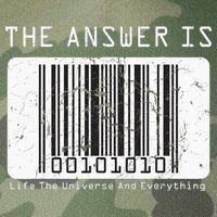 The Answer to Life The Universe and Everything in barcode Legacy Tie Dye Trucker Hat