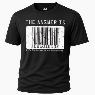 The Answer to Life The Universe and Everything in barcode Performance Shirt