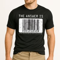The Answer to Life The Universe and Everything in barcode Performance Shirt