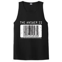 The Answer to Life The Universe and Everything in barcode PosiCharge Competitor Tank