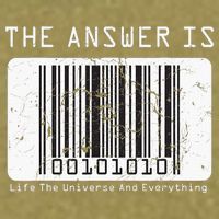 The Answer to Life The Universe and Everything in barcode Garment-Dyed Women's Muscle Tee