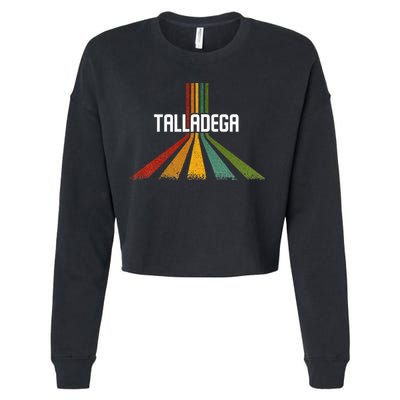 Talladega Alabama Cropped Pullover Crew