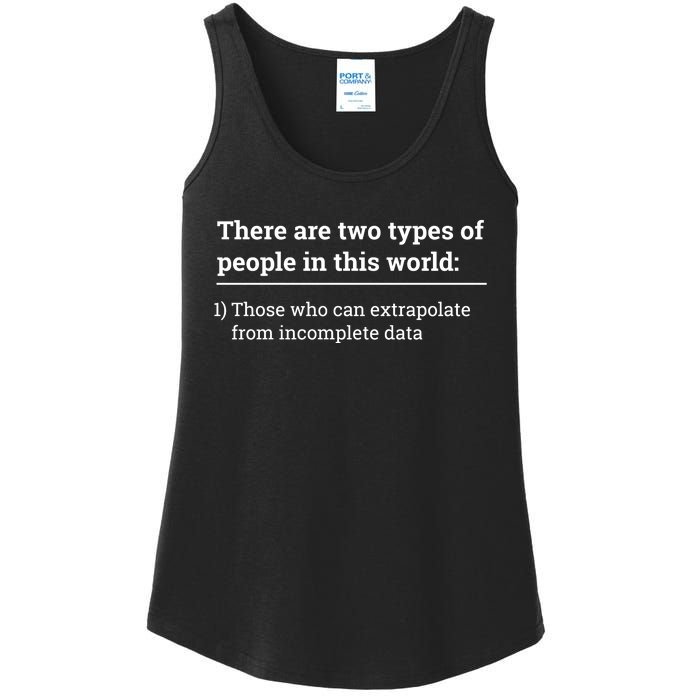 There Are Two Types Of People In This World Ladies Essential Tank