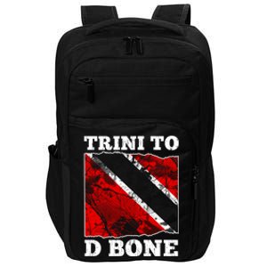 Trinidad And Tobago Flagcool Gift Trini To D Bone Gift Impact Tech Backpack