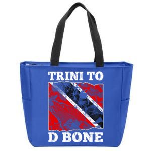 Trinidad And Tobago Flagcool Gift Trini To D Bone Gift Zip Tote Bag