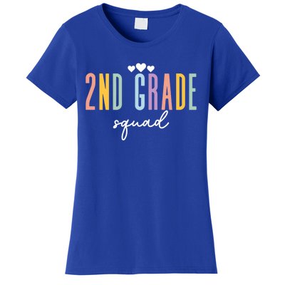 Teacher Appreciati To School 2Nd Second Grade Squad Gift Women's T-Shirt