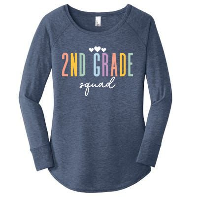 Teacher Appreciati To School 2Nd Second Grade Squad Gift Women's Perfect Tri Tunic Long Sleeve Shirt