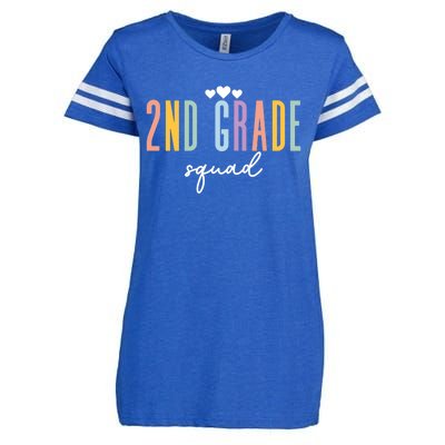 Teacher Appreciati To School 2Nd Second Grade Squad Gift Enza Ladies Jersey Football T-Shirt