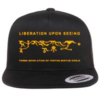 Tagdrol Amulet Tibetan Vajrayana Dzogchen Flat Bill Trucker Hat