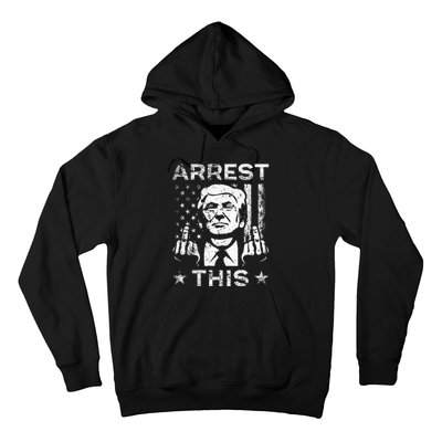 Trump Arrest This Fingers Hoodie