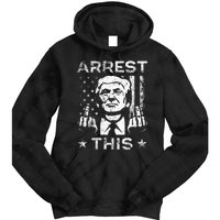 Trump Arrest This Fingers Tie Dye Hoodie