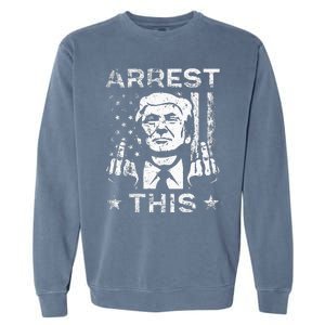 Trump Arrest This Fingers Garment-Dyed Sweatshirt