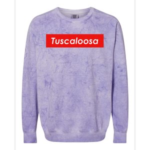 Tuscaloosa Alabama Colorblast Crewneck Sweatshirt