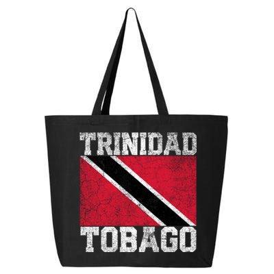 Trinidad And Tobago Flag National Pride Roots Country Family Meaningful Gift 25L Jumbo Tote