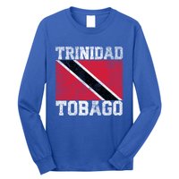 Trinidad And Tobago Flag National Pride Roots Country Family Meaningful Gift Long Sleeve Shirt