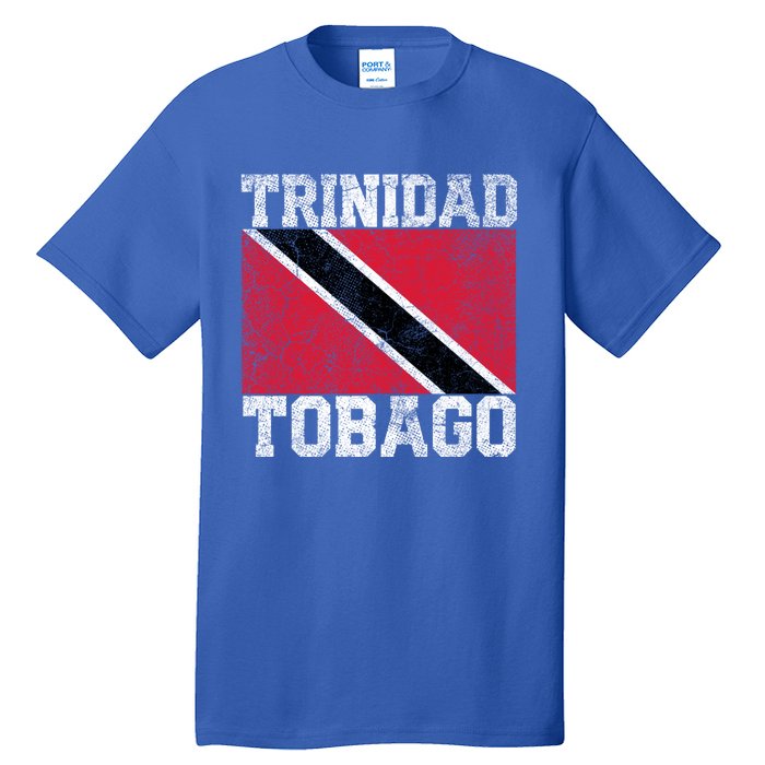 Trinidad And Tobago Flag National Pride Roots Country Family Meaningful Gift Tall T-Shirt