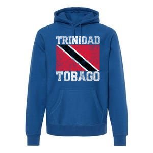 Trinidad And Tobago Flag National Pride Roots Country Family Meaningful Gift Premium Hoodie