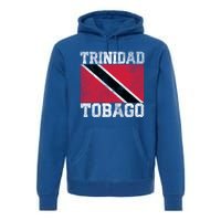 Trinidad And Tobago Flag National Pride Roots Country Family Meaningful Gift Premium Hoodie