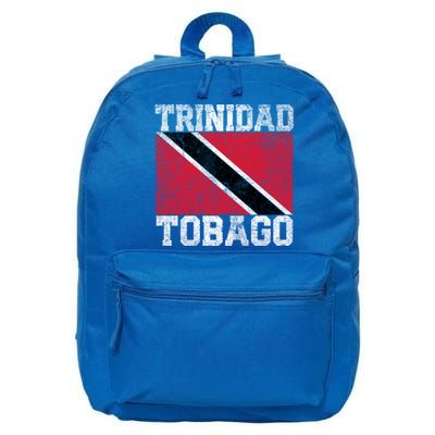 Trinidad And Tobago Flag National Pride Roots Country Family Meaningful Gift 16 in Basic Backpack