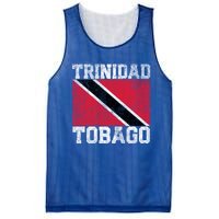 Trinidad And Tobago Flag National Pride Roots Country Family Meaningful Gift Mesh Reversible Basketball Jersey Tank