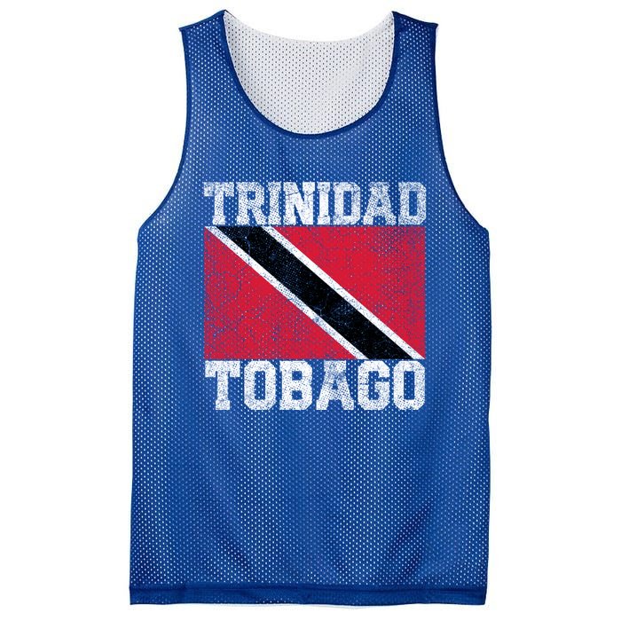 Trinidad And Tobago Flag National Pride Roots Country Family Meaningful Gift Mesh Reversible Basketball Jersey Tank