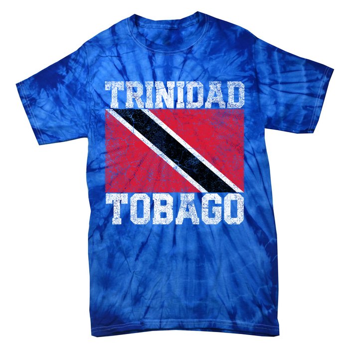 Trinidad And Tobago Flag National Pride Roots Country Family Meaningful Gift Tie-Dye T-Shirt