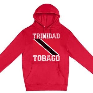 Trinidad And Tobago Flag National Pride Roots Country Family Meaningful Gift Premium Pullover Hoodie