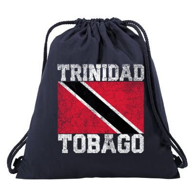 Trinidad And Tobago Flag National Pride Roots Country Family Meaningful Gift Drawstring Bag