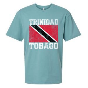 Trinidad And Tobago Flag National Pride Roots Country Family Meaningful Gift Sueded Cloud Jersey T-Shirt