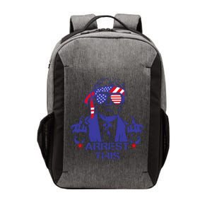 Trump Arrest This Funny Trump 2024 Convicted Felon Vector Backpack