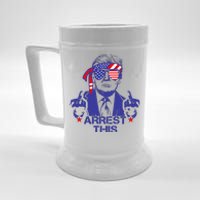 Trump Arrest This Funny Trump 2024 Convicted Felon Beer Stein