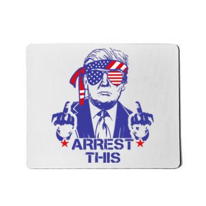 Trump Arrest This Funny Trump 2024 Convicted Felon Mousepad