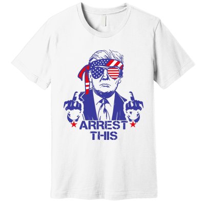 Trump Arrest This Funny Trump 2024 Convicted Felon Premium T-Shirt