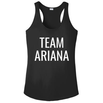 Team Ariana Ladies PosiCharge Competitor Racerback Tank