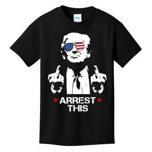 Trump Arrest This Funny Trump 2024 Convicted Felon Kids T-Shirt