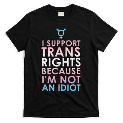 Transgender Ally Trans Pride Flag Support T-Shirt