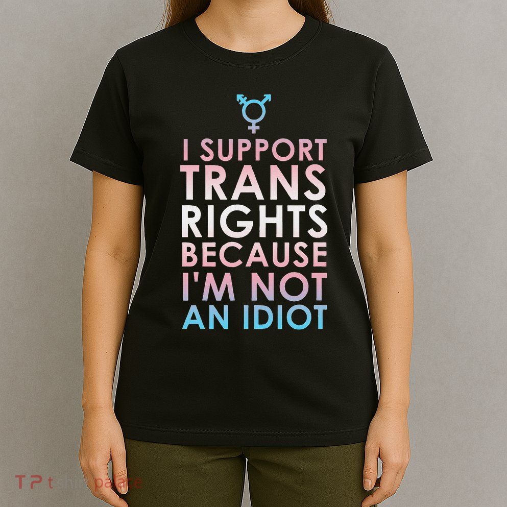 Transgender Ally Trans Pride Flag Support T-Shirt
