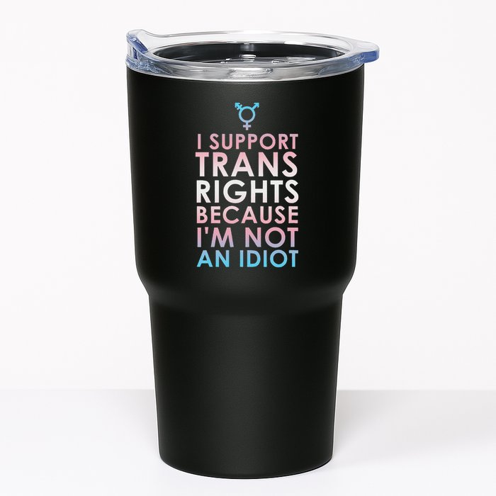 Transgender Ally Trans Pride Flag Support Tumbler