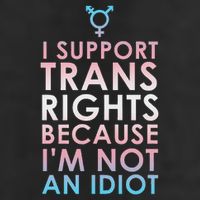 Transgender Ally Trans Pride Flag Support Tumbler