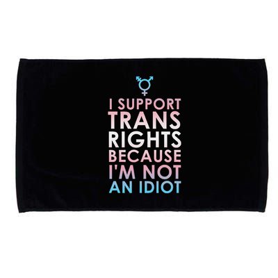 Transgender Ally Trans Pride Flag Support Microfiber Hand Towel