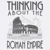 Thinking About The Roman Empire Funny Rome Meme Dad Joke Short Acrylic Beanie