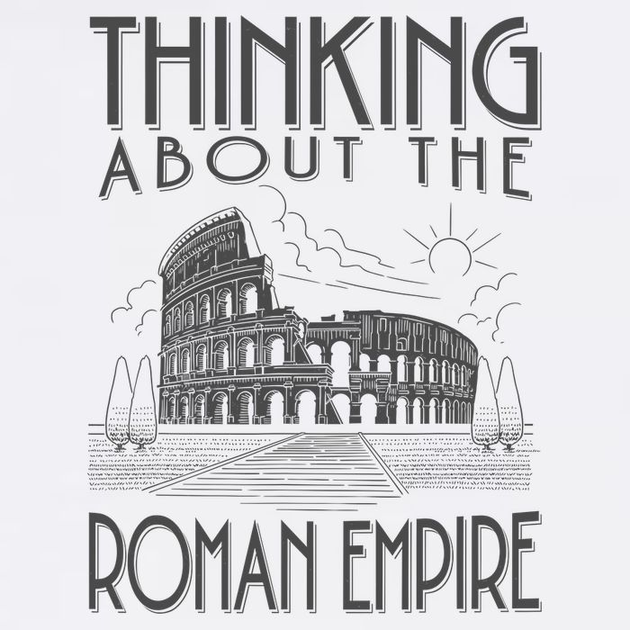 Thinking About The Roman Empire Funny Rome Meme Dad Joke Short Acrylic Beanie