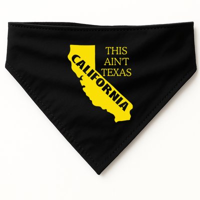 This ain't Texas CALIFORNIA Cali Vibes meme funny USA-Made Doggie Bandana