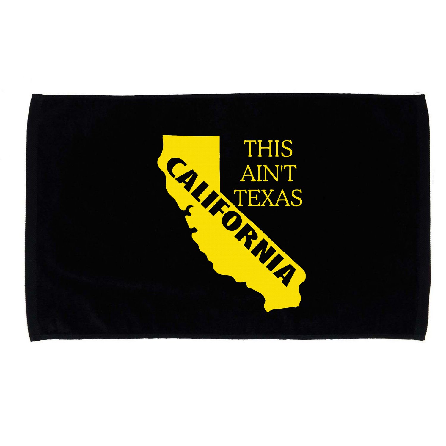 This ain't Texas CALIFORNIA Cali Vibes meme funny Microfiber Hand Towel