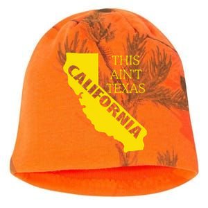 This ain't Texas CALIFORNIA Cali Vibes meme funny Kati - Camo Knit Beanie