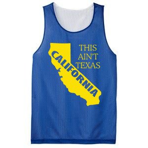 This ain't Texas CALIFORNIA Cali Vibes meme funny Mesh Reversible Basketball Jersey Tank