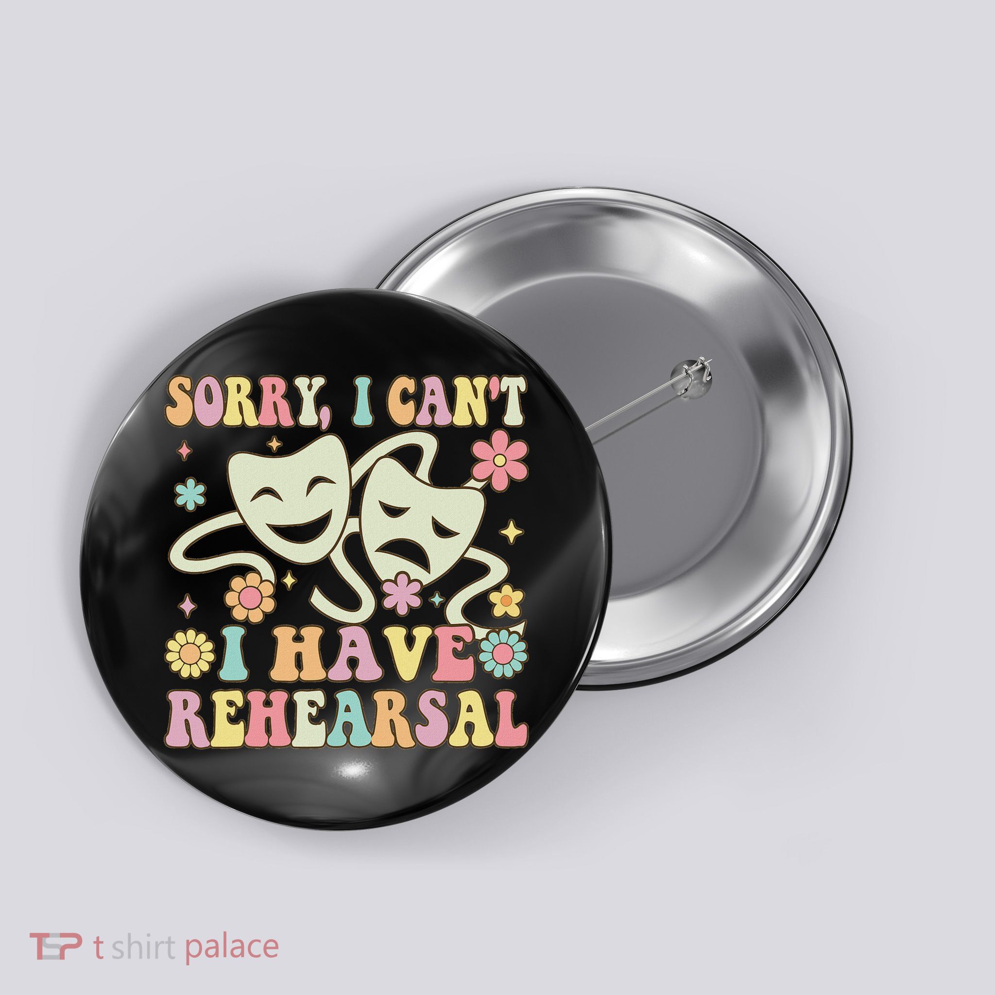 Theater Artist Theater Drama Play I Can't I Have Rehearsal Button
